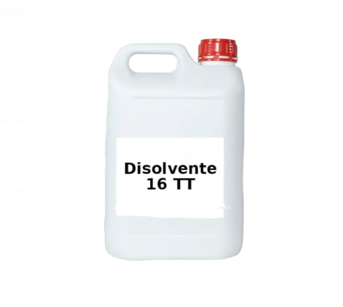 Disolvente 16 t.t.